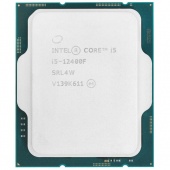 Процессор Intel Сore i5-12400F, [LGA 1700, 6 x 2.5 ГГц, TDP 65 Вт, OEM]