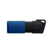 Флеш накопитель 64GB, Kingston, DTXM/64GB, USB 3.2, синий 