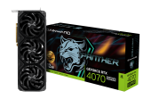 Видеокарта Gainward RTX 4070 SUPER Panther OC (NED407ST19K9-1043Z) [12 ГБ, GDDR6X, 192 бит, HDMI, DisplayPort (3 шт)]