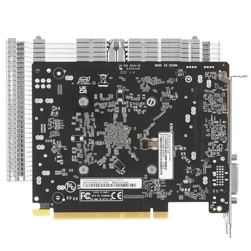 Видеокарта Palit GeForce RTX 3050 KalmX (NE63050018JE-1070H) [6 ГБ, GDDR6, 96 бит, DVI, HDMI, DisplayPort]