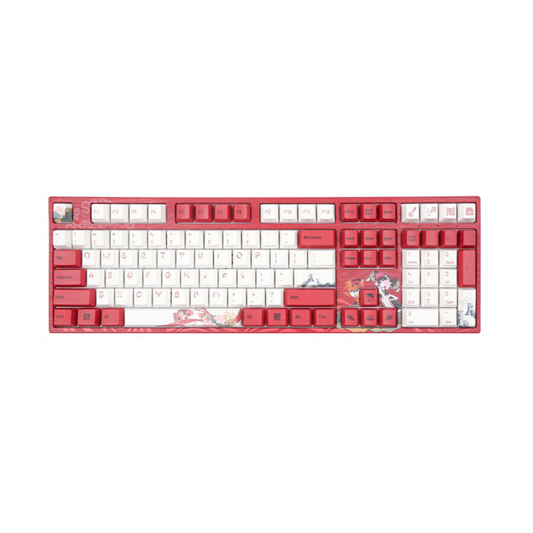 Клавиатура Varmilo Koi VEA108 Cherry MX Red [механическая, проводная, клавиш - 108, подсветка]