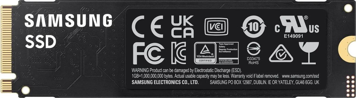 SSD-накопитель Samsung 990 EVO (MZ-V9E2T0BW) [2 ТБ, M.2, PCI-E, 5000/4200 МБ/с, 3D V-NAND]