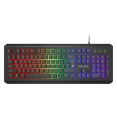 Клавиатура Defender Talvar (GK-558) [мембранная, проводная, RGB подсветка, черная]