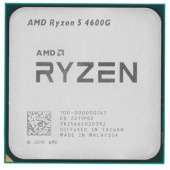 Процессор AMD Ryzen 5 4600G, [AM4, 6 x 3.7 ГГц, TDP 65 Вт, OEM]