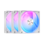 Комплект вентиляторов для корпуса Ocypus Delta F12 WH ARGB 3-IN-1 3x [120 x 120 мм, 2000 об/мин, 73 CFM, 29 дБ, PWM]