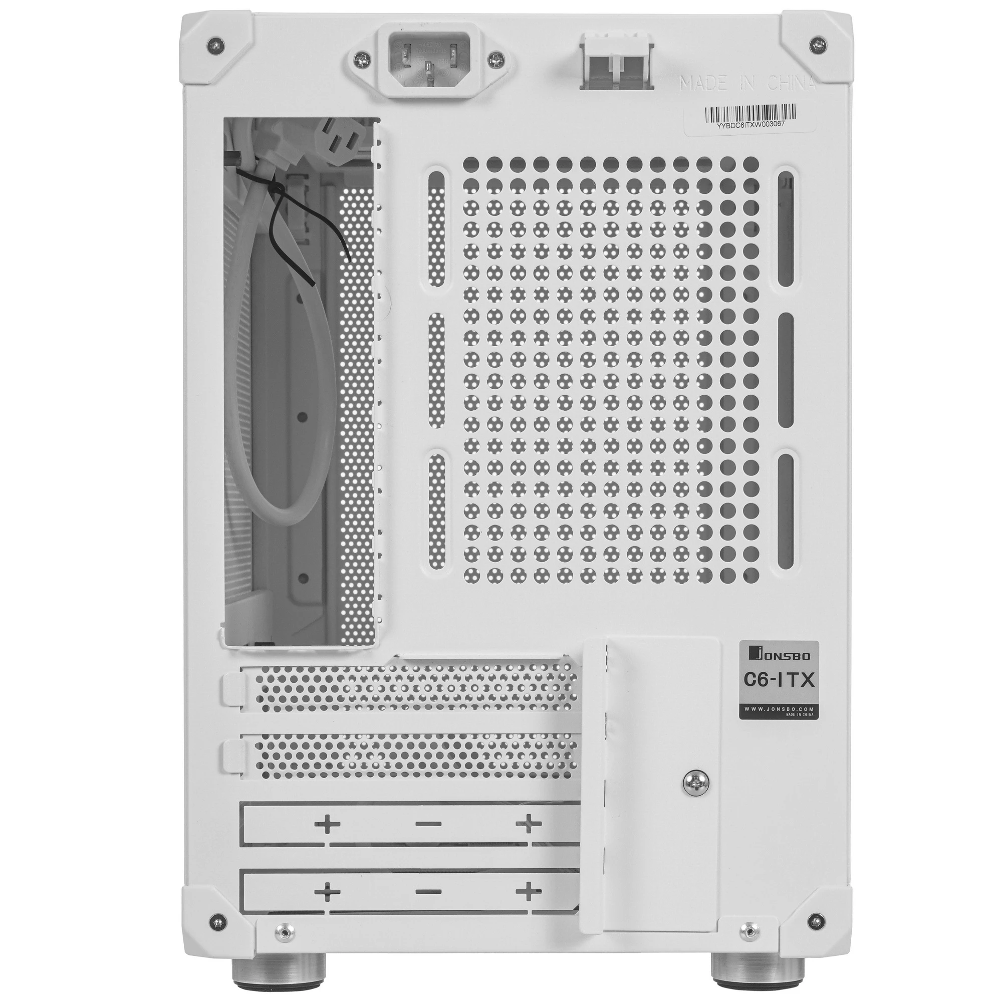 Корпус Jonsbo C6-ITX (C6-ITX White) [Mini Tower, белый]