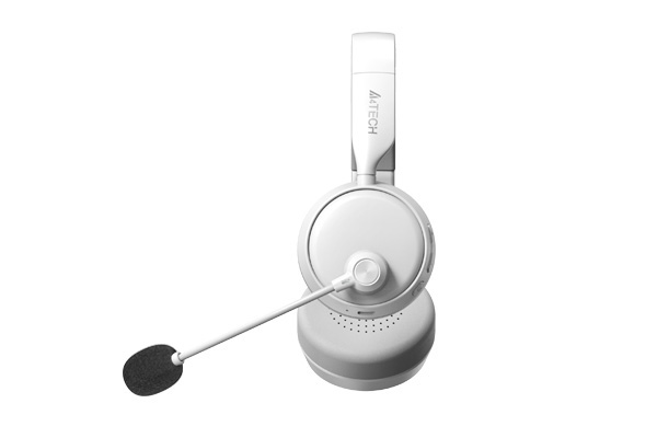 Наушники+микрофон A4tech Fstyler BH230 White BT v5.3 белый