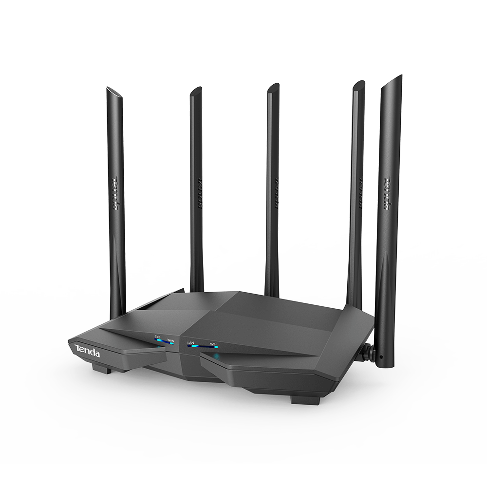Беспроводной маршрутизатор Tenda AC11 Wireless router, WiFi 5 (1200M), (3+1) x 10/100/1000M - купить в интернет-магазине Forcecom.kz Беспроводной маршрутизатор Tenda AC11 Wireless router, WiFi 5 (1200M), (3+1) x 10/100/1000M