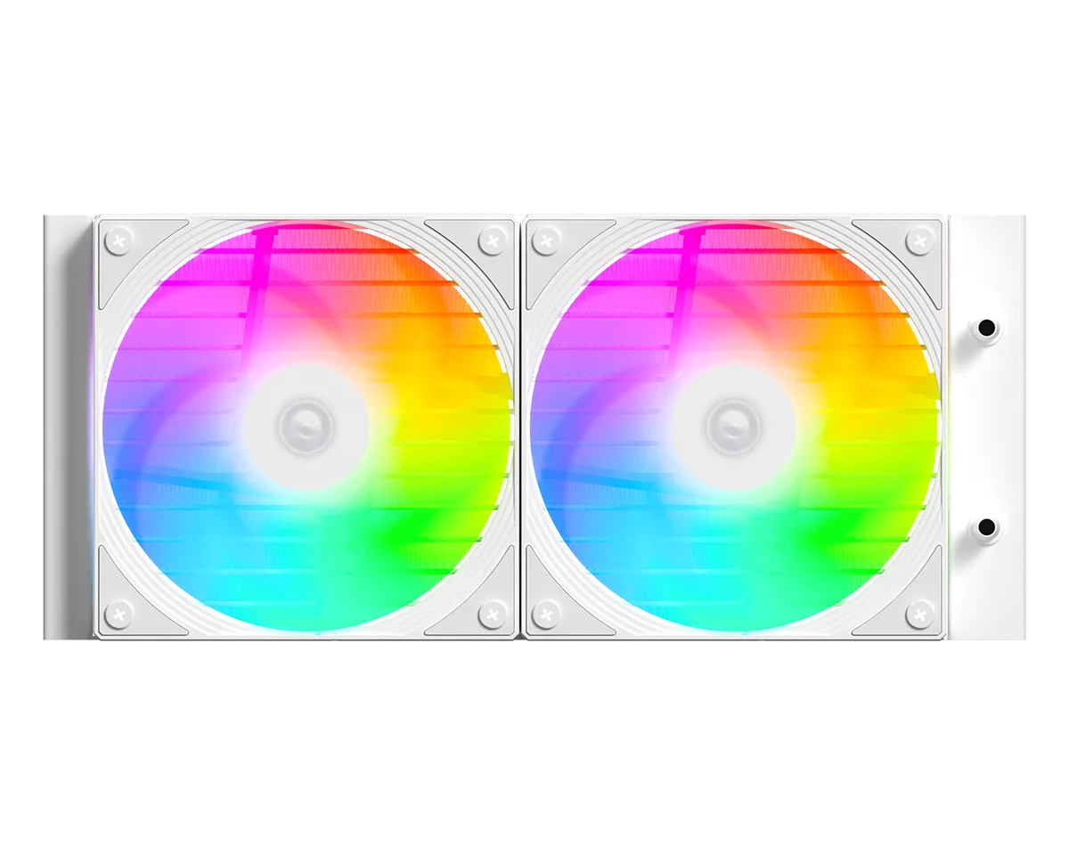 Система охлаждения ID-Cooling FX240 INF WHITE [TDP - 300 Вт, 120 мм, 2000 об/мин, 27.2 дБ, 4 pin]