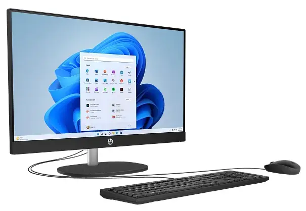 Моноблок HP All-in-One 24-cr0061ci (7Y0C3EA) [23.8" Full HD, Core N200, 8 ГБ ОЗУ, 512 ГБ SSD, DOS]