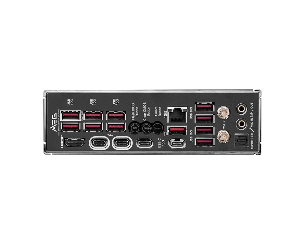 Материнская плата MSI MEG Z890 ACE [LGA 1851, Intel Z890, 4xDDR 5, 5xM.2, 3xPCI-E x16, Standard-ATX]