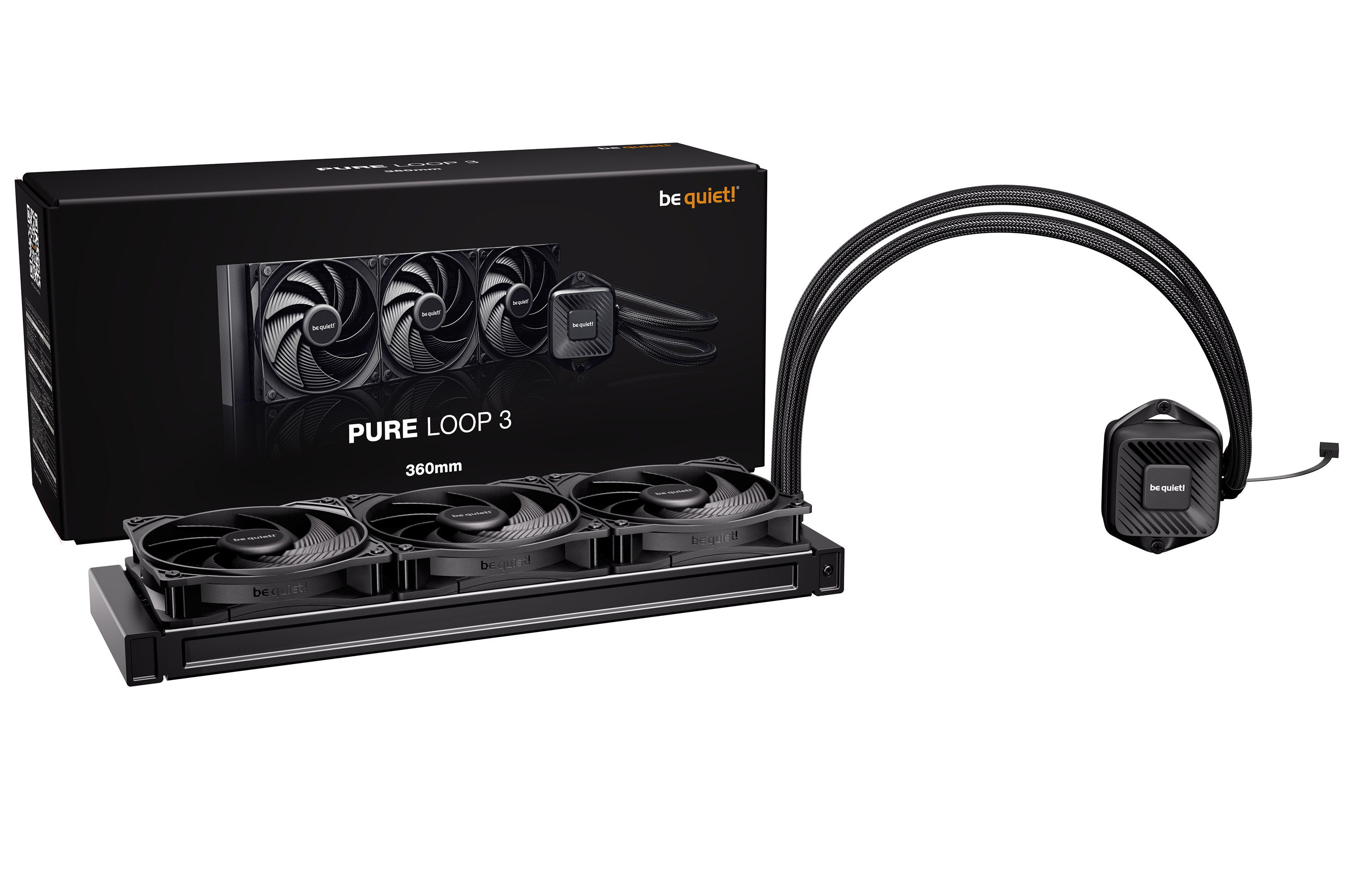 Кулер с водяным охлаждением Bequiet! PURE LOOP 3 360mm