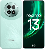 Смартфон Realme 13 5G RMX3951 [6.72", 256 ГБ, 12 ГБ, Зеленый]
