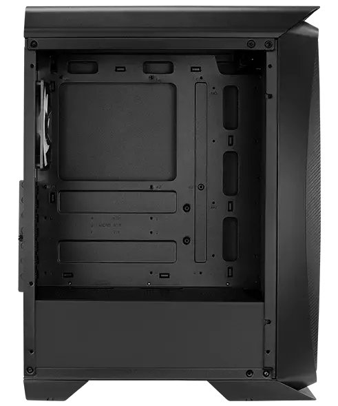 Корпус AeroCool Aero One Frost (Frost-G-BK-v1) [Midi Tower, 4x 120 мм FRGB, черный]