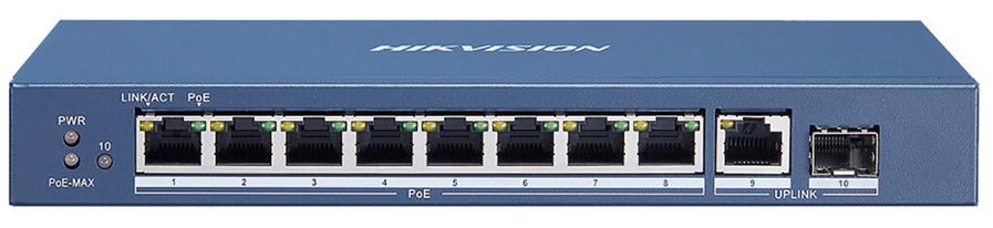 Коммутатор Hikvision DS-3E0510P-E(B)