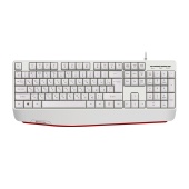 Клавиатура Defender Atom HB-546 (45547) [Мембранная, проводная, клавиш - 104, белая]