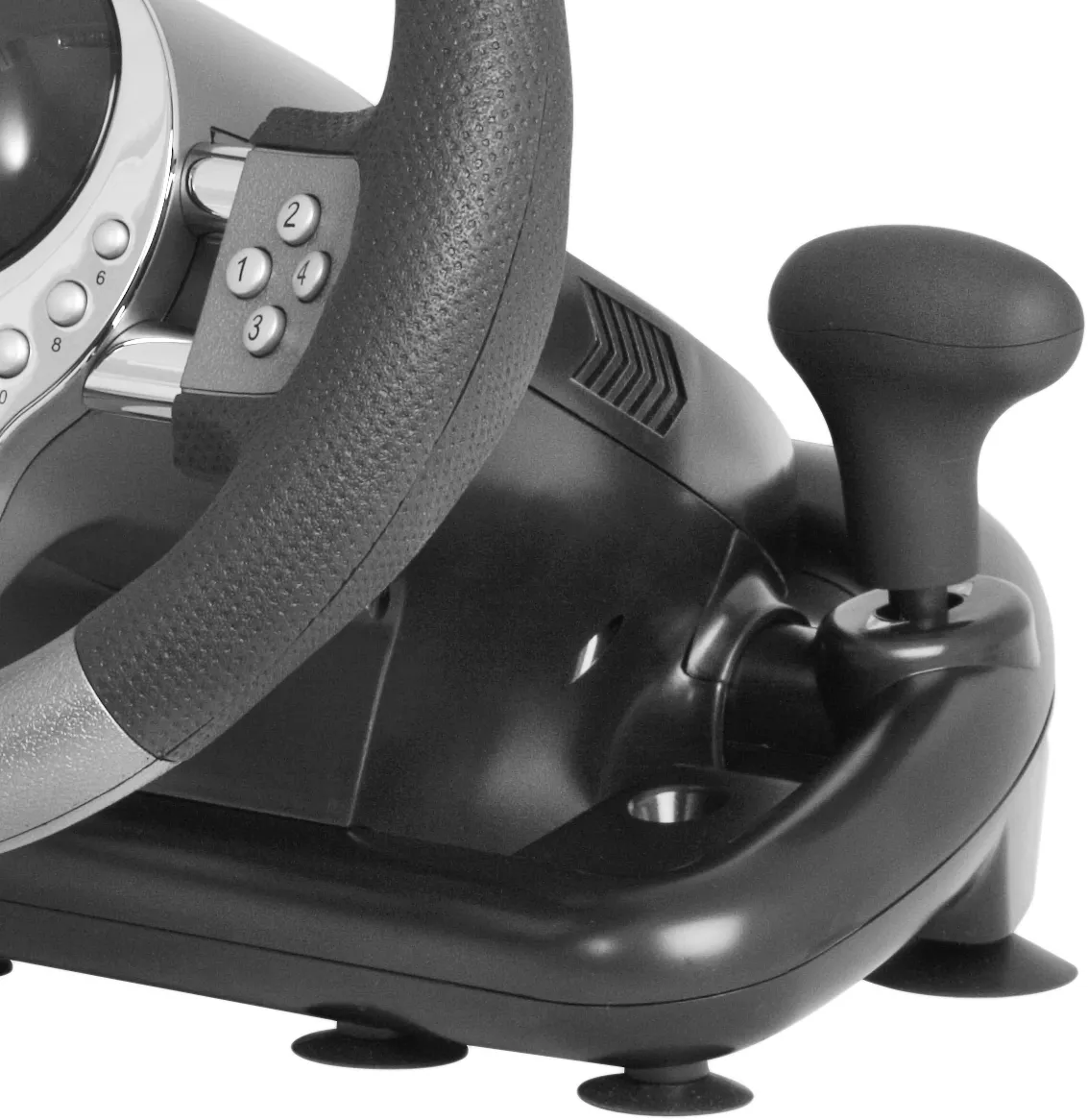 Руль игровой Defender FORSAGE GTR USB (64367), серый