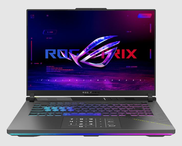 Ноутбук Asus ROG Strix G16 / G614PR-RV010W (90NR0NJ7-M00AZ0) [16", Ryzen 9 8940HX, 16 ГБ ОЗУ, 512 ГБ SSD, RTX 5070 Ti, Windows 11 Home]