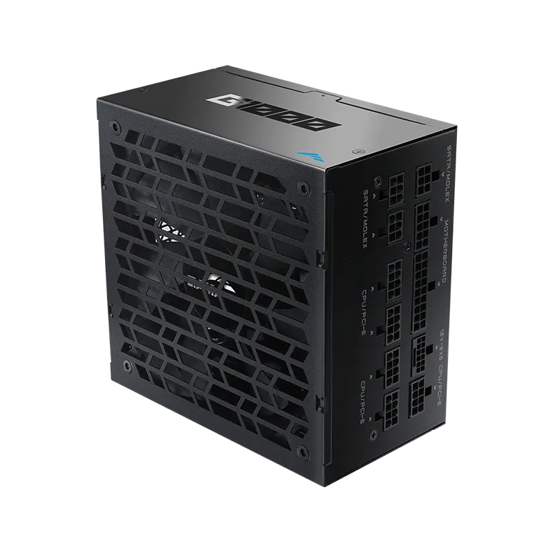 Блок питания Sama G1000 Black [1000 Вт, 80 PLUS Gold, 8x SATA, 1 x 16 pin (12VHPWR), 3 x 6+2 pin PCIe, 2x 4+4 pin CPU, ATX]