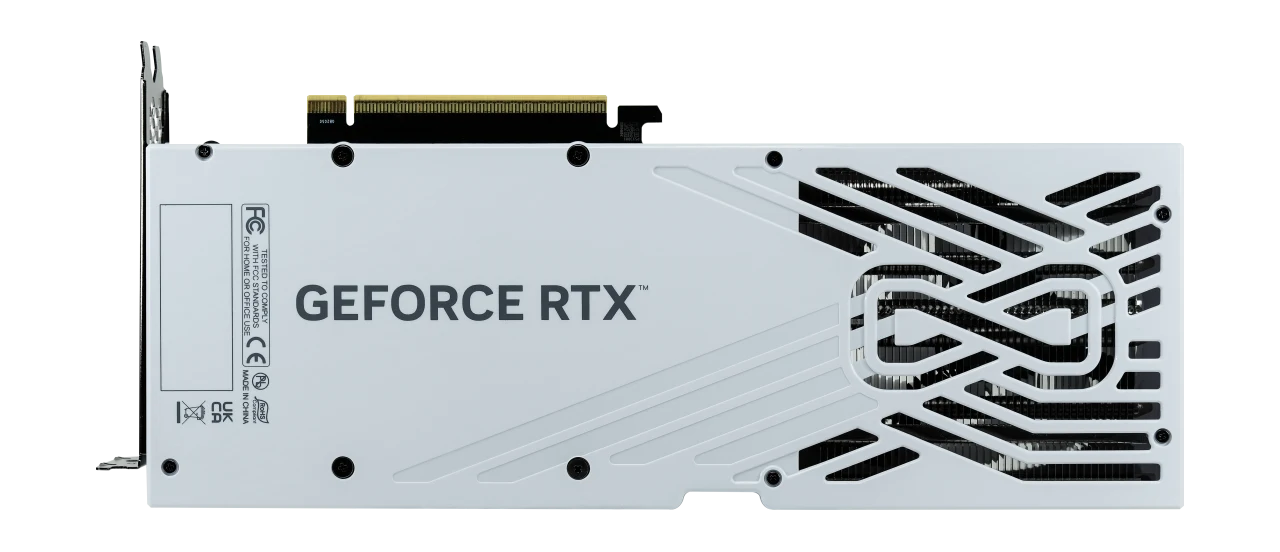 Видеокарта Palit RTX5070 WHITE OC 12GB (NE75070U19K9-GB2050W) [12 ГБ, GDDR7, 192 бит, HDMI, DisplayPort (3 шт)]