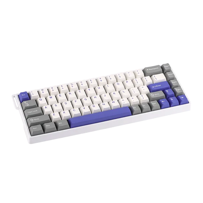 Клавиатура Aula WIN68 (WIN68HE MAX GWB) [механическая, проводная, RGB подсветка, Greywood Magnetic Switch, белая]