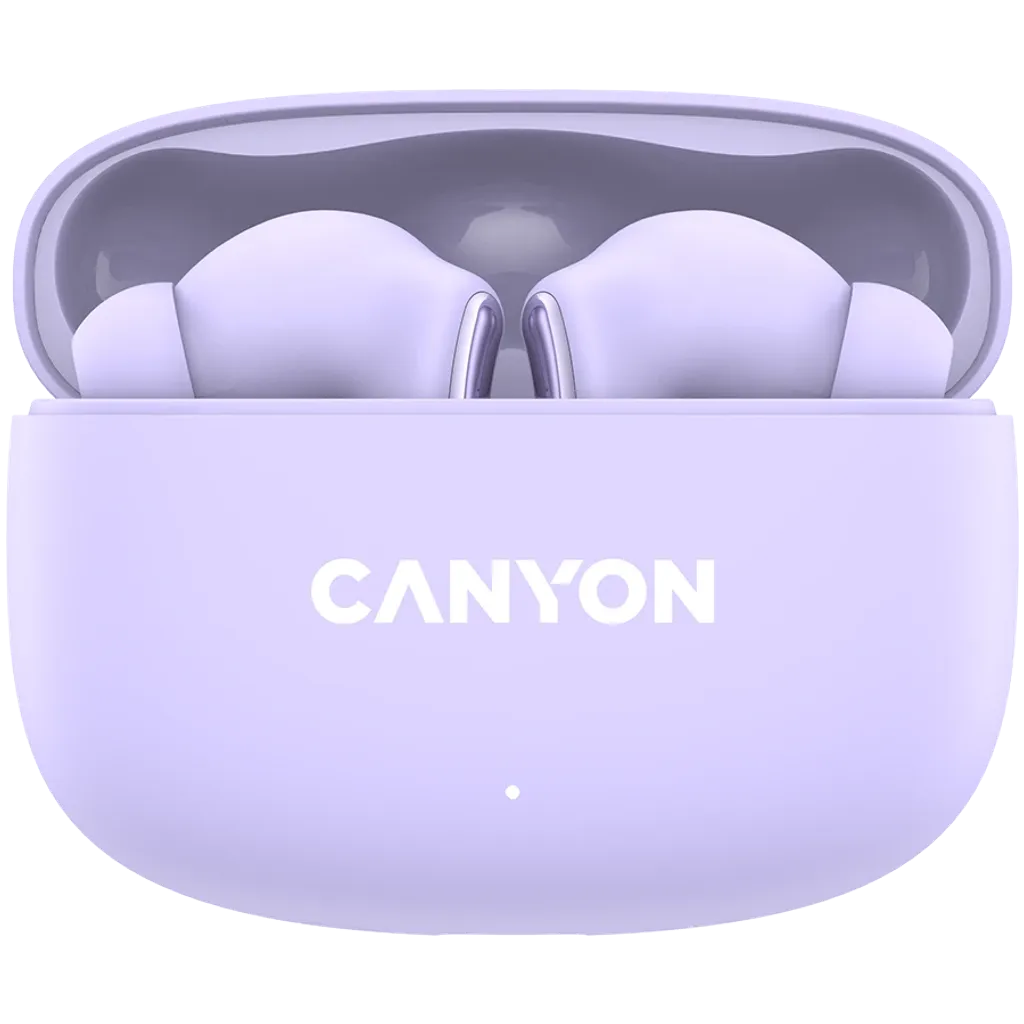 Беспроводная стереогарнитура CANYON headset OnGo 9 Фиолетовый