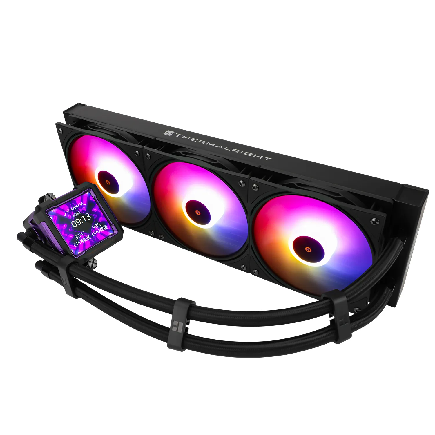 Водяное охлаждение процессора Thermalright Frozen Warframe PRO 360 BLACK ARGB