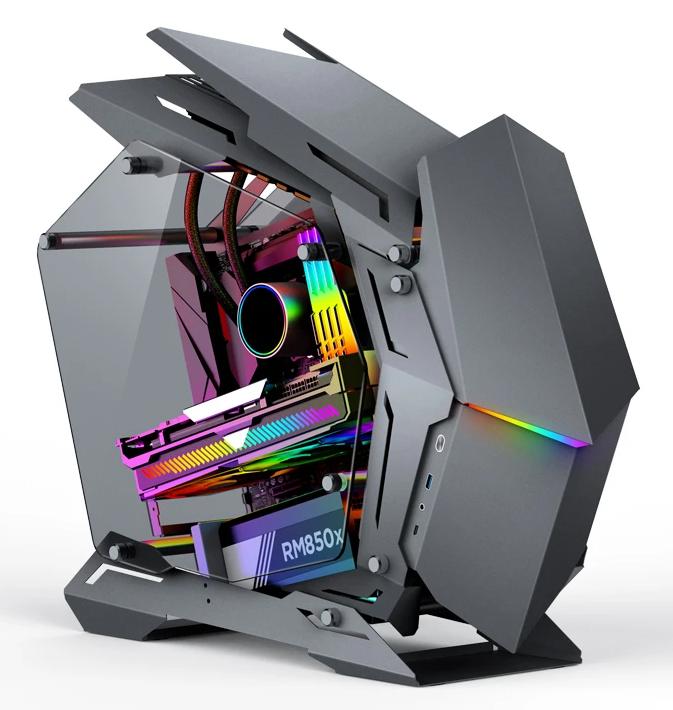 Корпус Jonsbo MOD-3 Mini (MOD-3 Mini Gray) [Midi Tower, серый]