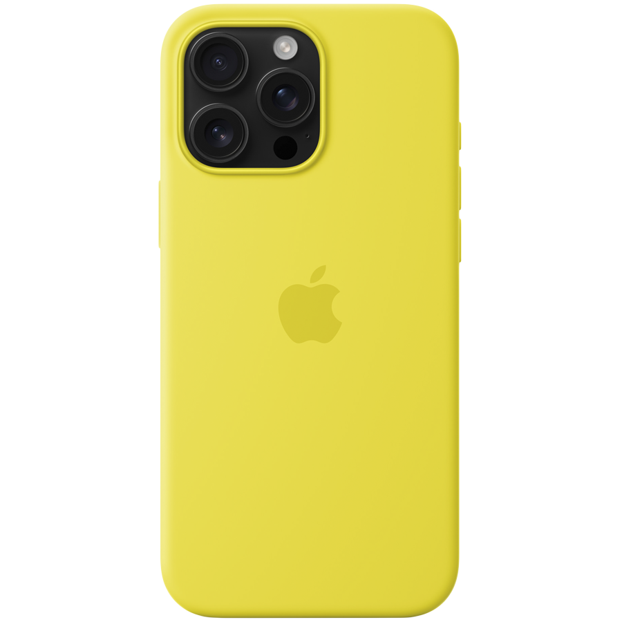 iPhone 16 Pro Max Silicone Case with MagSafe - Star Fruit,Model A3316