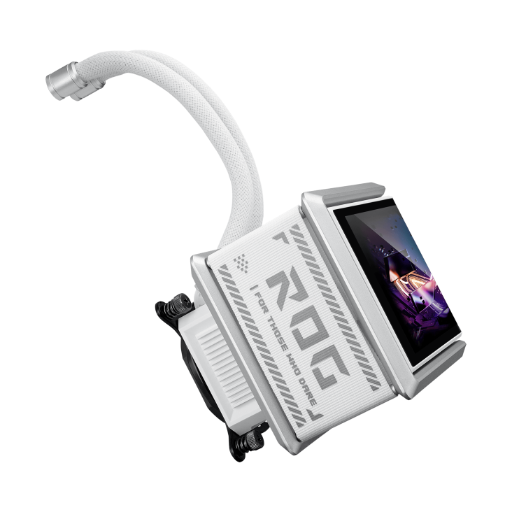 Система охлаждения Asus ROG Ryuo IV SLC 360 ARGB White Edition [120 x 120 мм, 2650 об/мин, 39.6 дБ, 4 pin]