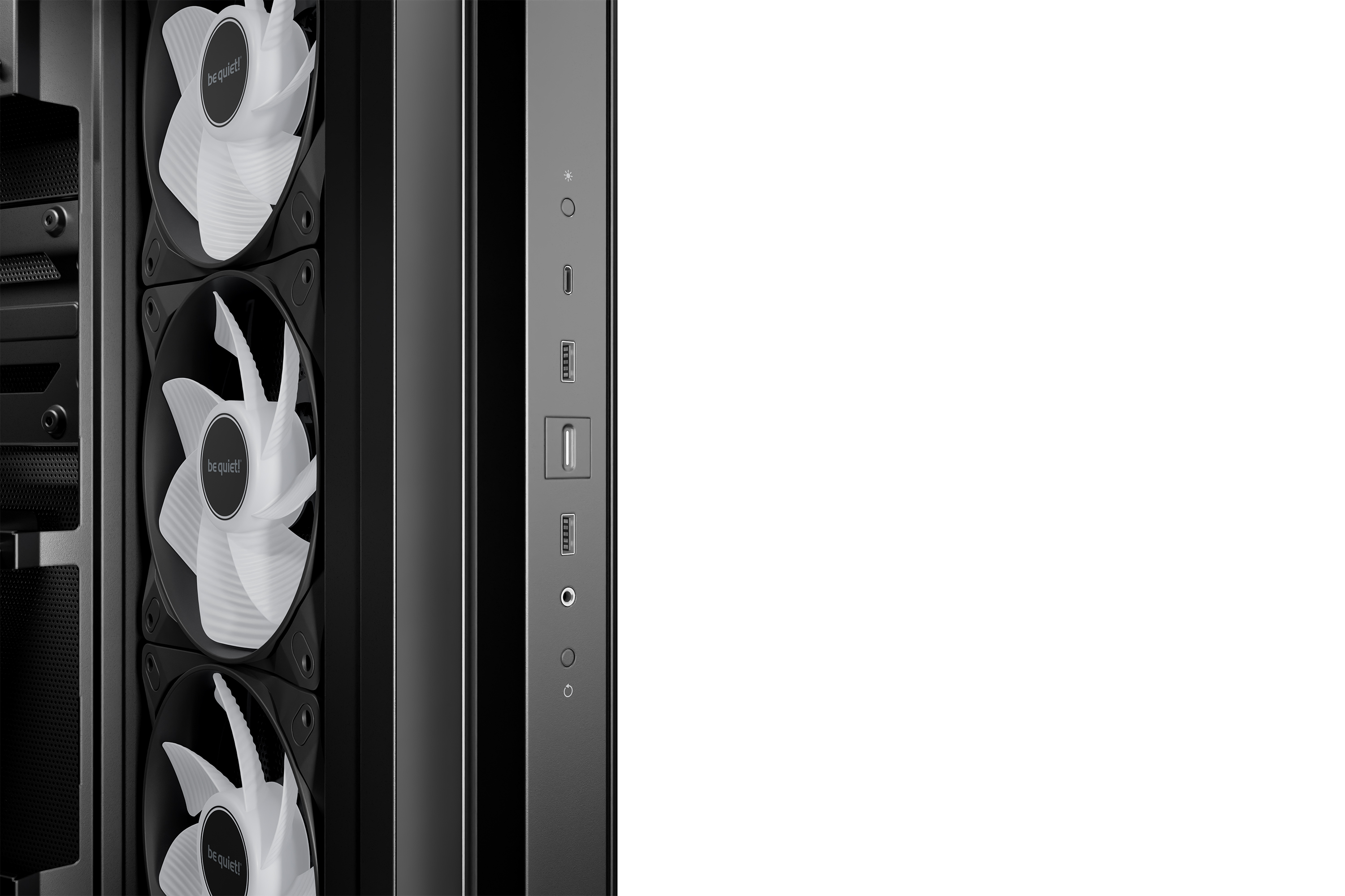 Корпус Be quiet! Light Base 500 LX (BGW85) [Midi Tower, 4 x 120 см, черный]