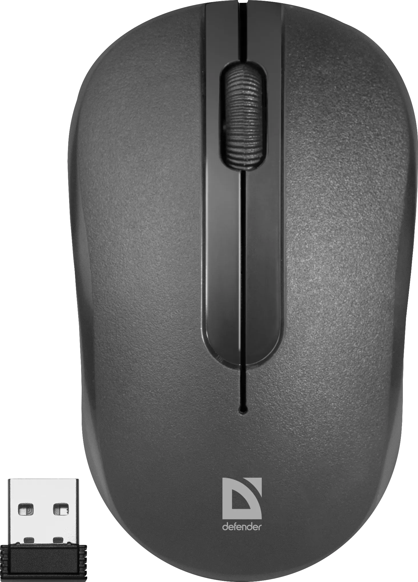 Мышь Defender Datum MM-285 (52285) [беспроводная, светодиодная, 1000 DPI, черная]