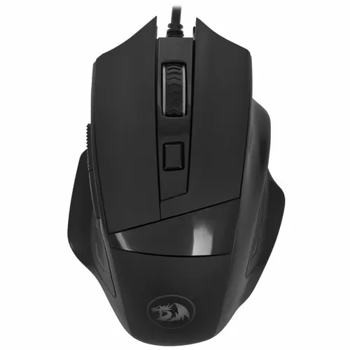 Мышь Redragon Phaser (75169) [проводная, светодиодная, 3200 DPI, 500 Гц, подсветка, черная]