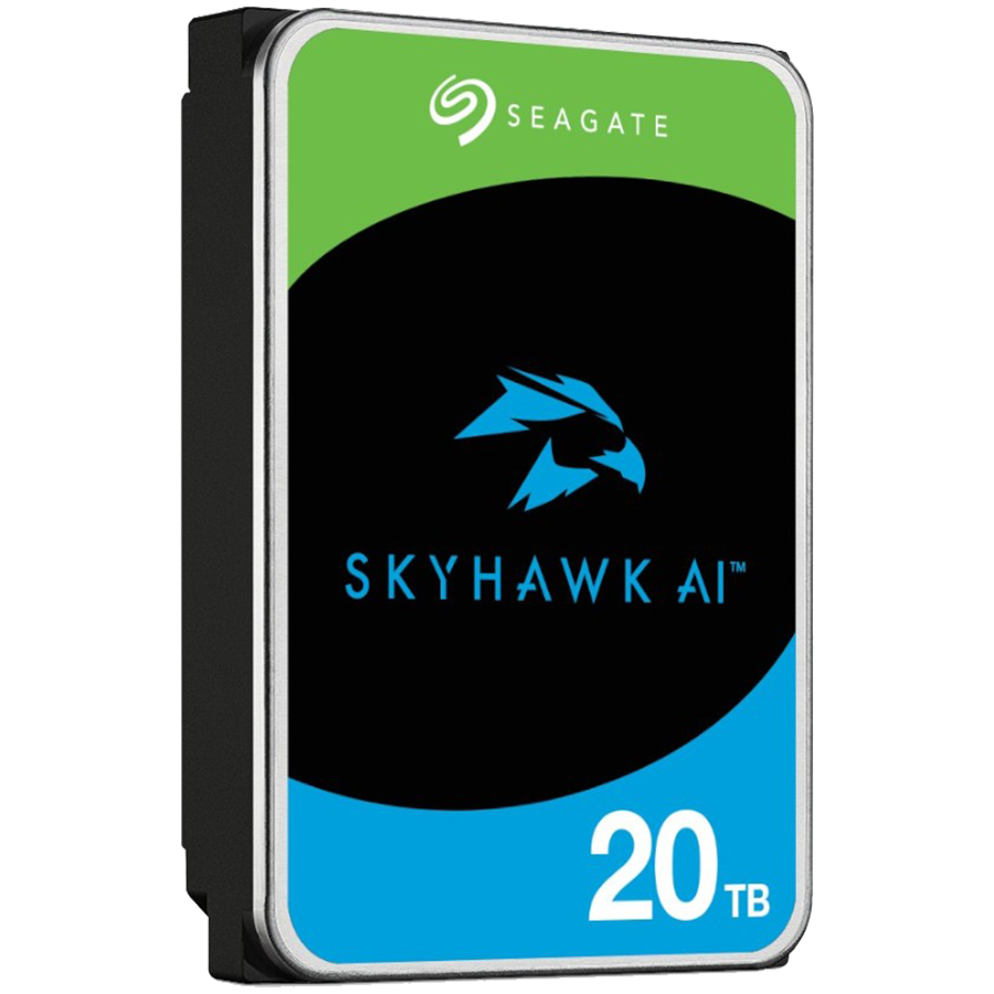Жесткий диск Seagate SkyHawk AI (ST20000VE004) [20 TБ, 3.5", SATA III, 7200 об./мин, кэш - 512 МБ]