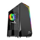 Корпус Wintek Crystal D533-B TG [Midi Tower, 1 x 120 мм, Черный]