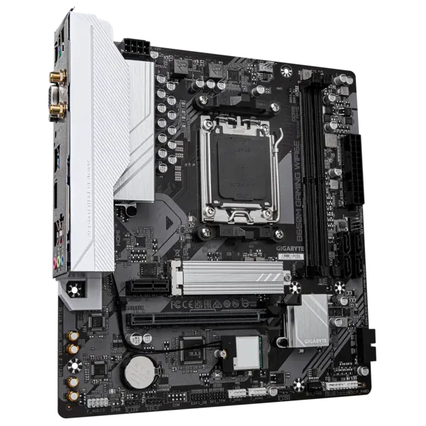 Материнская плата Gigabyte B650M GAMING WIFI6E (B650M GAMING WIFI6E) [AM5, AMD B650, 4xDDR 5, 1xM.2, 1xPCI-E x16, Micro-ATX]
