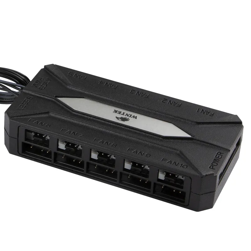 Контроллер, Wintek WT-04 Controller, ARGB, PWM, 4-pin x10, 3-pin x10