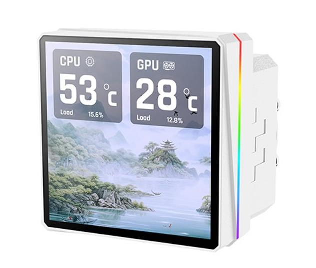 Система охлаждения Thermaltake TH360 V3 Ultra ARGB Sync Snow [120 x 120 мм, 2500 об/мин, 37.8 дБ, 4 pin]