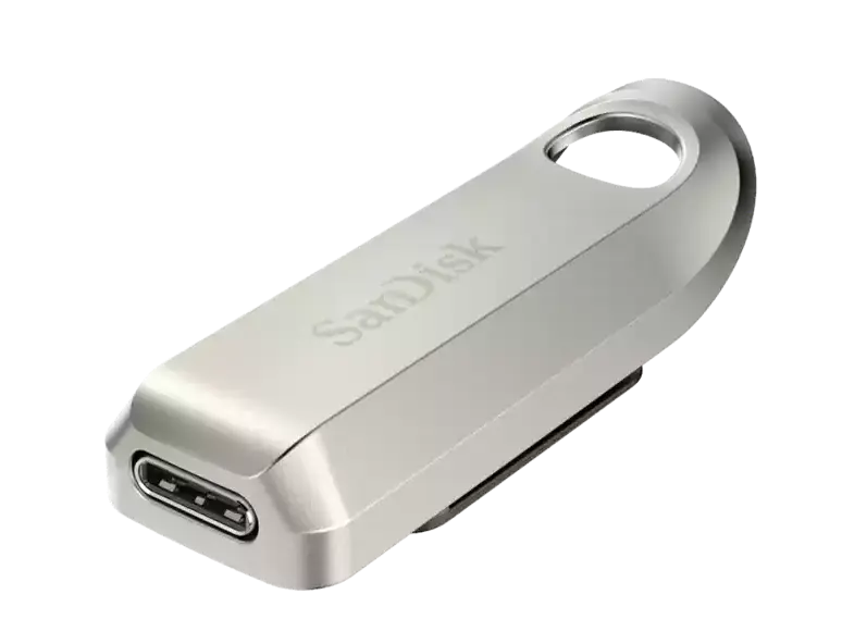 USB Флеш SanDisk Ultra Luxe USB Type-C 128ГБ (SDCZ75-128G-G46) USB 3.2 Gen 1, Чтение 400 МБ/сек 