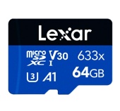 Карта памяти Lexar 633X (LMS0633064G-BNNNG) 64GB без адаптера