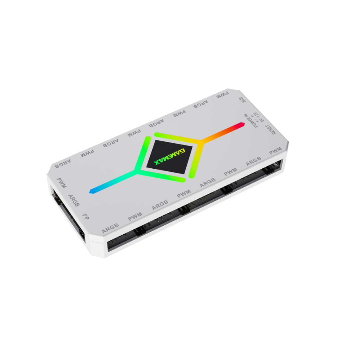Контроллер подсветки Gamemax V4.0 ARGB+PWM HUB WH (12В) (1308-1300R0066)