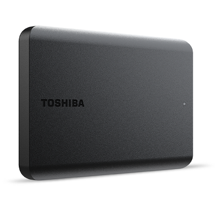 Жесткий диск Toshiba Canvio Basics, HDTB510EK3AA [1 ТБ, 2.5", USB 3.1 Gen 1 (Type-A), внешние портативные]