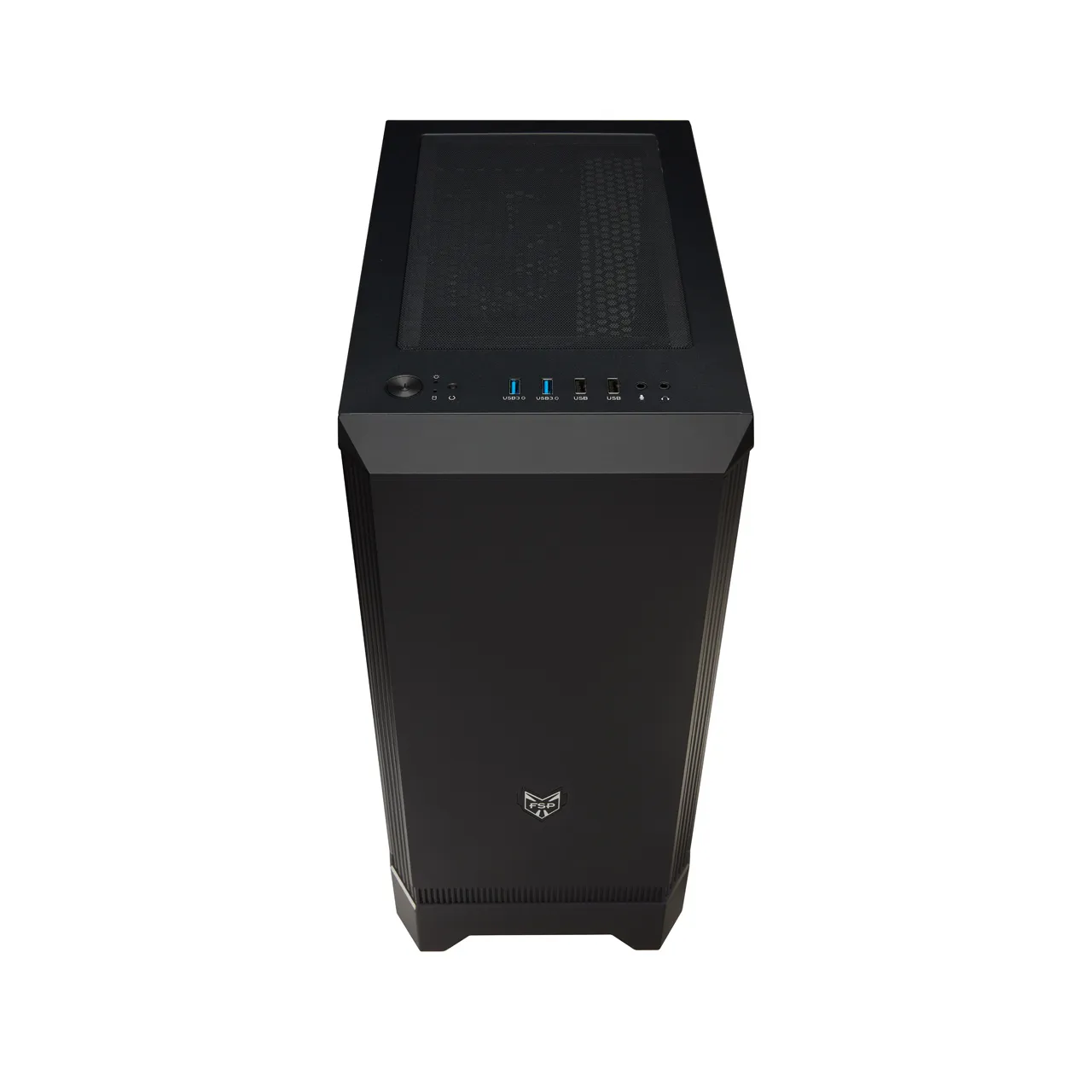 Корпус FSP CMT260, Midi Tower, Черный - купить в интернет-магазине Forcecom.kz Корпус FSP CMT260, Midi Tower, Черный