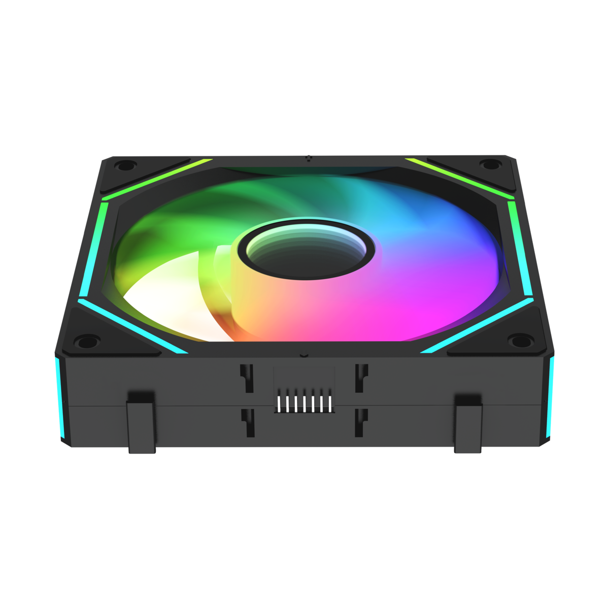 Комплект вентиляторов для корпуса Ocypus Gamma F12 UNI BK ARGB REVERSE BLADE 3-IN-1 [123 x 120 мм, 1800 об/мин, 53 CFM, 31 дБ, PWM]