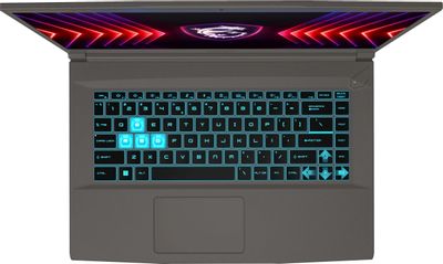 Ноутбук MSI Thin 15 B12UC (9S7-16R831-1821) [15.6" Full HD, Core i5-12450H, 16 ГБ ОЗУ, 512 ГБ SSD, RTX 3050, DOS]