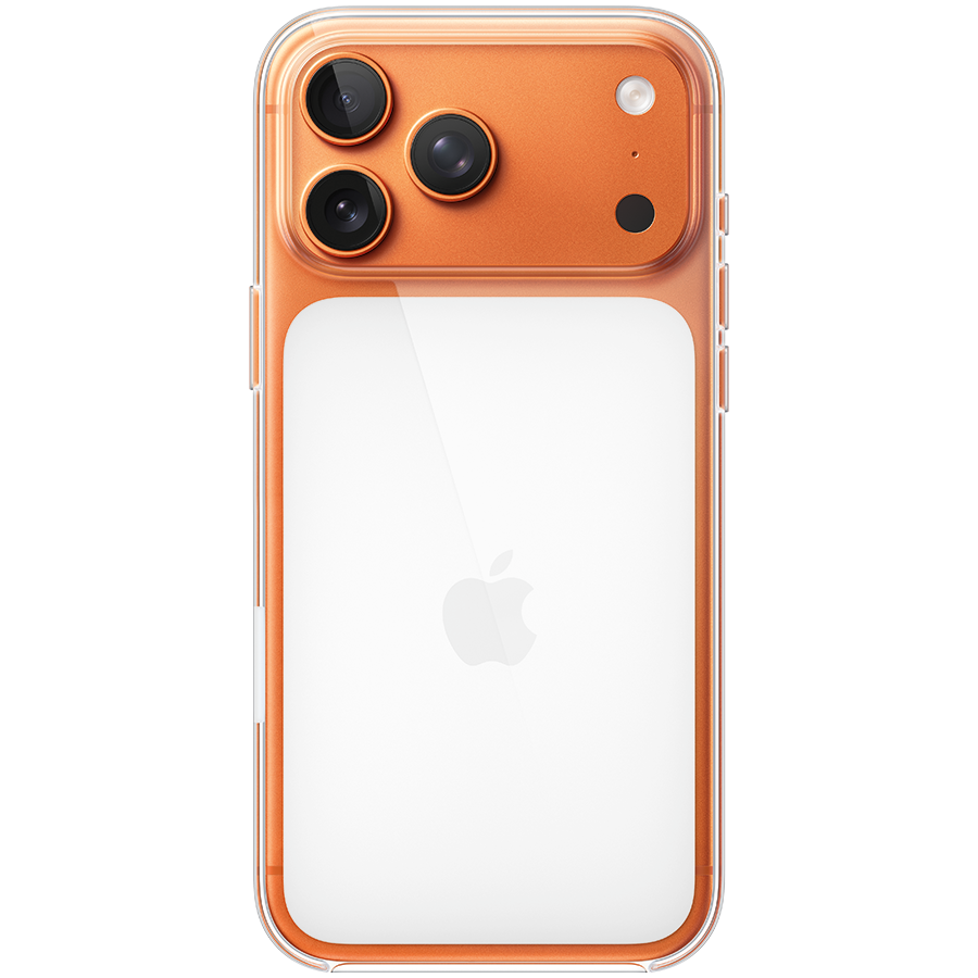 iPhone 17 Pro Max Clear Case with MagSafe (MGFW4ZM/A), Model A3565