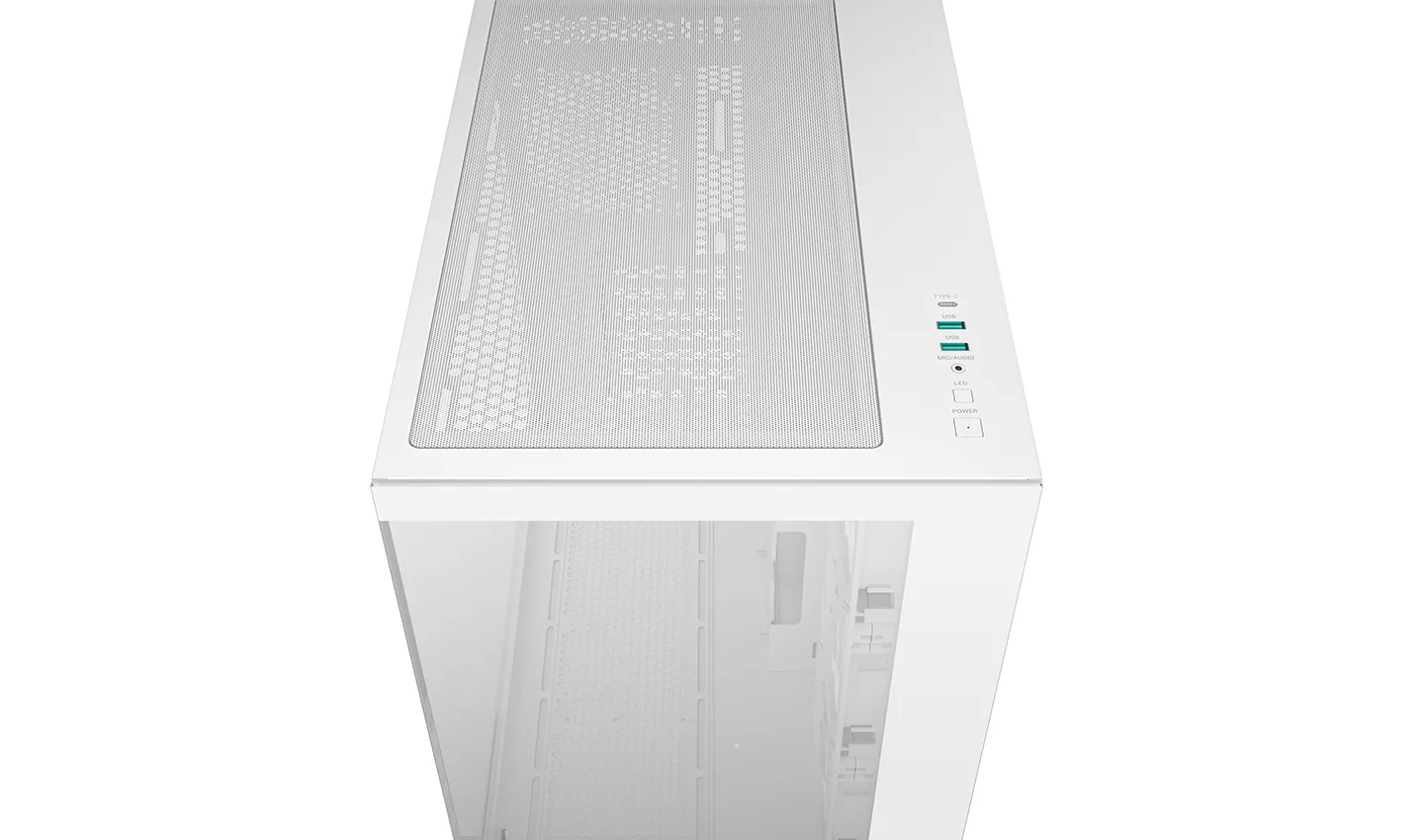 Корпус DeepCool CG530 4F WH (R-CG530-WHADA4-G-1) [Midi Tower, 4x 120 мм ARGB, белый]