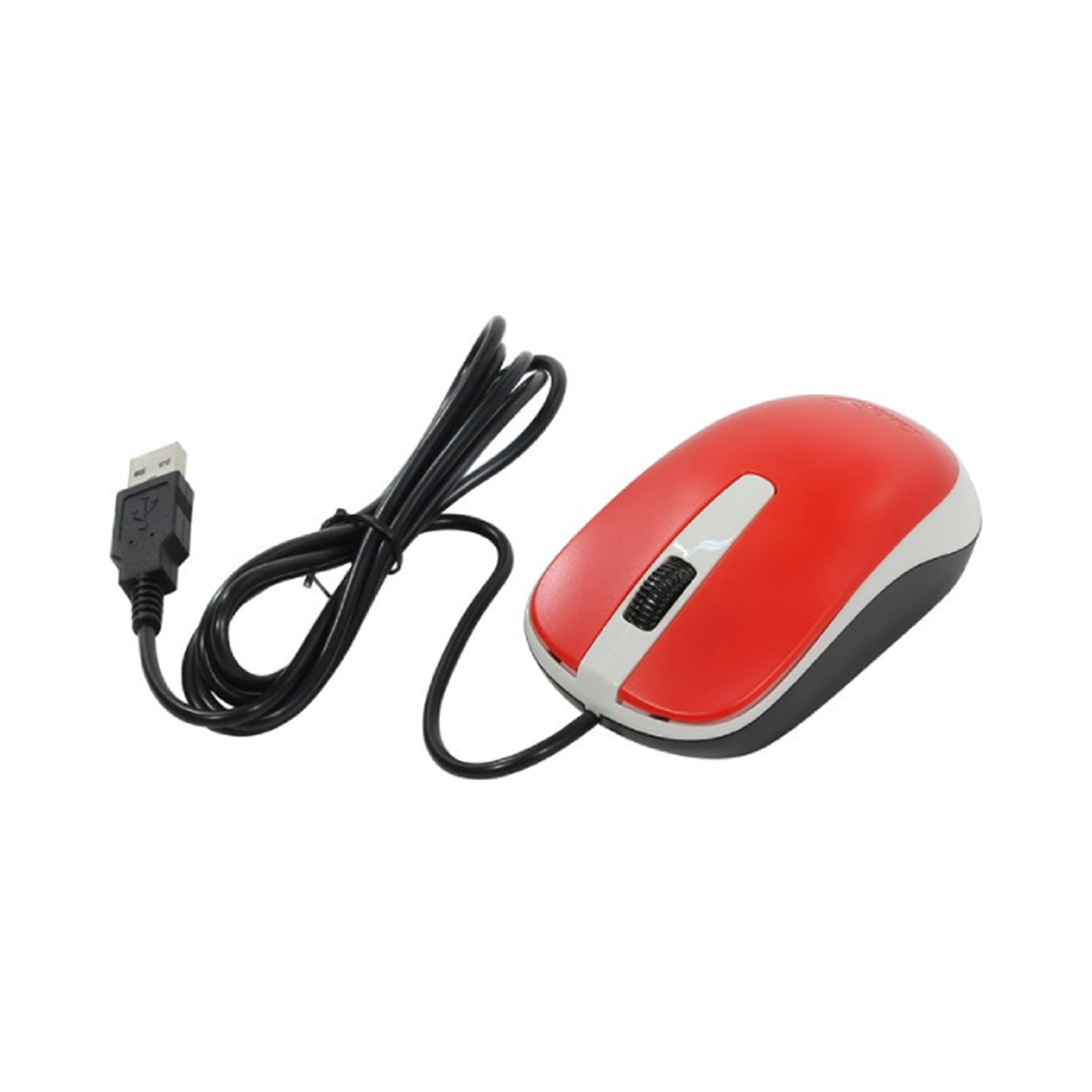 Компьютерная мышь Genius DX-120 Red [проводная, светодиодная, 1000 DPI]