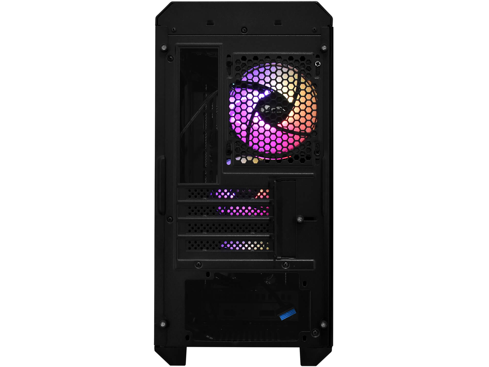 Корпус Apex Tank Mini+, Mini Tower, Черный - купить в интернет-магазине Forcecom.kz Корпус Apex Tank Mini+, Mini Tower, Черный