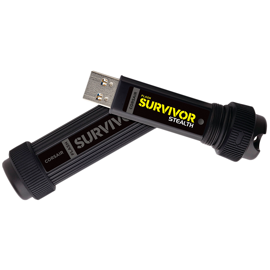 USB Флеш CORSAIR Flash Survivor Stealth USB 3.0 512GB, Military-Style Design